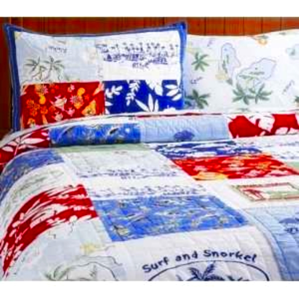 Pottery Barn Kids Surf Twin Quilt